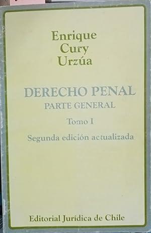 Seller image for Derecho penal chileno. Parte general. Tomo I. Segunda edicin actualizada for sale by Librera Monte Sarmiento