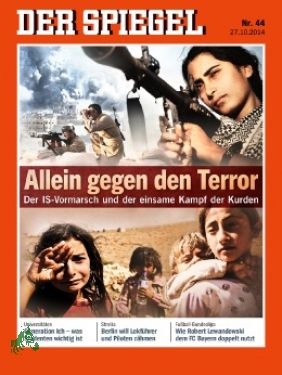 Bild des Verkufers fr 44/2014 Allein gegen den terror zum Verkauf von Antiquariat Artemis Lorenz & Lorenz GbR