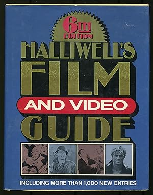 Bild des Verkufers fr Halliwell's Film and Video Guide: Sixth Edition zum Verkauf von Between the Covers-Rare Books, Inc. ABAA