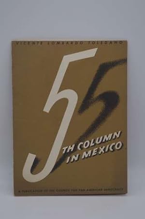 Seller image for 5th column in Mexico for sale by Lavendier Books