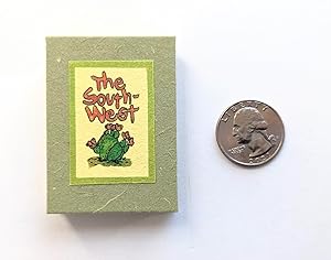 THE SOUTHWEST Handmade Artist's MINIATURE BOOK #47/50 Peter & Donna Thomas