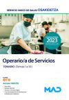 Operario/a de Servicios. Temario (temas 1-10). Servicio Vasco de Salud (Osakidetza)