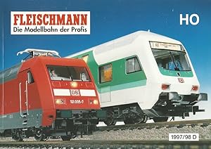 Imagen del vendedor de Fleischmann. Die Modellbahn der Profis. HO. 1997/98 D. a la venta por Lewitz Antiquariat