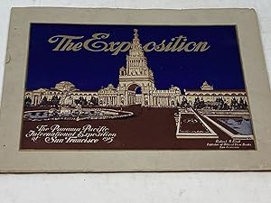 Immagine del venditore per THE EXPOSITION: AN ELEGANT ILLUSTRATED SOUVENIR VIEW BOOK OF THE PANAMA-PACIFIC INTERNATIONAL EXPOSITION AT SAN FRANCISCO : OFFICIAL PUBLICATION (In Original Photograph-Embellished Mailing Envelope, with Postmarked Postage Stamps) venduto da Aardvark Rare Books, ABAA