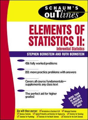 Seller image for Schaum\ s Outline of Elements of Statistics II: Inferential Statistics for sale by moluna