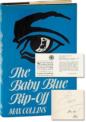 The Baby Blue Rip-Off (First Edition, Review Copy, inscribed by Max Collins and Bill Pronzini)