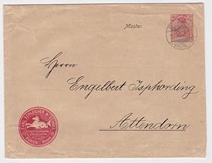 Bild des Verkufers fr 95894 DR Ganzsachen Umschlag PU27/B21 Carl Schleicher & Schll Dren 1902 zum Verkauf von Versandhandel fr Sammler