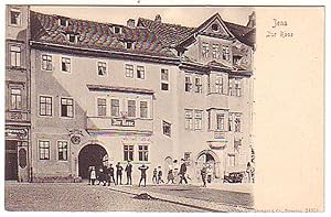 15985 Ak Jena Gasthaus "Zur Rose" um 1900