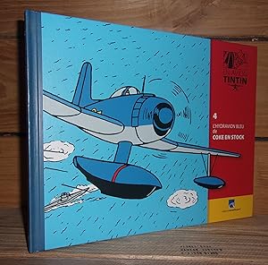 Image du vendeur pour EN AVION TINTIN IV : L'hydravion bleu de Coke En Stock mis en vente par Planet's books