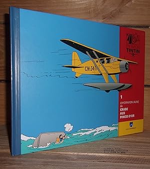 Seller image for EN AVION TINTIN I : L'hydravion jaune du Crabe Aux Pinces D'or for sale by Planet's books
