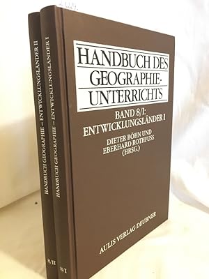 Seller image for Handbuch des Geographieunterrichts: Entwicklungslnder I/II. (= Handbuch des Geographieunterrichts, Band 8/I und 8/II). for sale by Versandantiquariat Waffel-Schrder