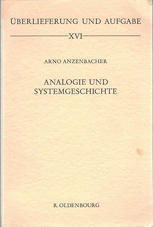 Image du vendeur pour Analogie und Systemgeschichte mis en vente par Antiquariat Hans Wger