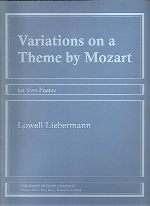 Seller image for Variations On A Theme By Mozart For Two Pianos for sale by Snow Crane Media