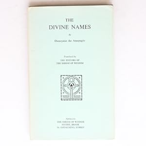 Seller image for The Divine Names for sale by Fireside Bookshop