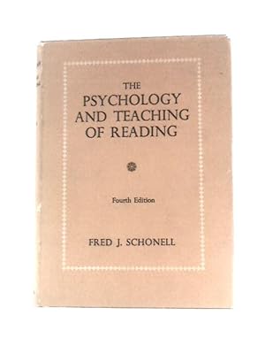 Seller image for The Psychology and Teaching of Reading for sale by World of Rare Books