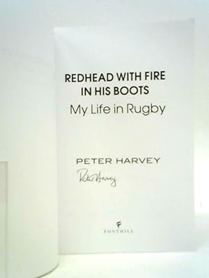 Bild des Verkufers fr Redhead with Fire in His Boots: My Life in Rugby zum Verkauf von World of Rare Books