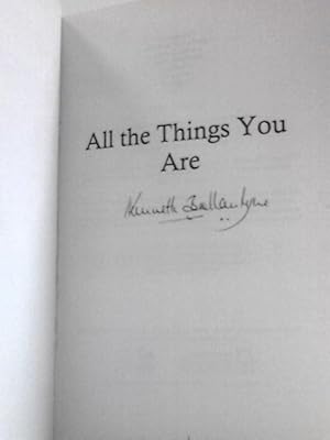 Bild des Verkufers fr All the Things You Are zum Verkauf von World of Rare Books