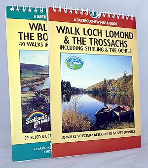 2 Waking Maos & Guides: Walk Loch Lomond & The Trossachs and Walk Lothian, The Borders & Fife