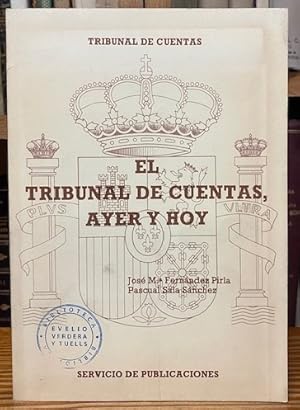 Imagen del vendedor de EL TRIBUNAL DE CUENTAS, AYER Y HOY a la venta por Fbula Libros (Librera Jimnez-Bravo)