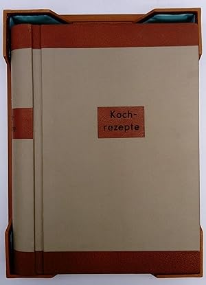 Kochrezepte - individuelles Rezeptbuch leeres Buch