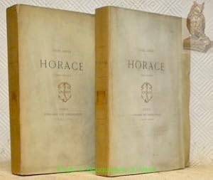 Immagine del venditore per Les oeuvres d'Horace, pote latin du sicle d'Auguste. Odes - Satires - Epitres. Traduction du Jules Janin rimprime sur la premire dition. Tome premier, orn d'une Eau-forte de Ed. Hdouin. Tome second, orn d'une Eau-forte de Ed. Hdouin. venduto da Bouquinerie du Varis