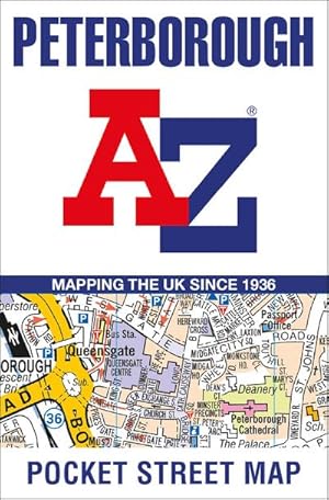 Seller image for Peterborough A-Z Pocket Street Map for sale by Smartbuy