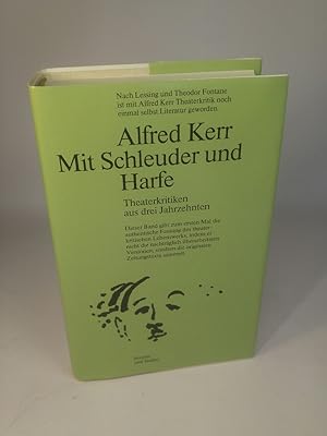 Seller image for Mit Schleuder und Harfe [Neubuch] Theaterkritiken aus drei Jahrzehnten for sale by ANTIQUARIAT Franke BRUDDENBOOKS