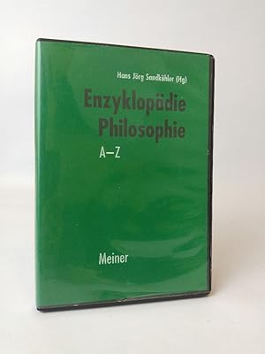 Bild des Verkufers fr Enzyklopdie Philosophie auf CD-ROM A-Z: In einer Oktavbox mit ausfhrlichem Booklet In einer Oktavbox mit ausfhrlichem Booklet zum Verkauf von ANTIQUARIAT Franke BRUDDENBOOKS