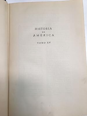 Seller image for Historia de Amrica for sale by Libros nicos