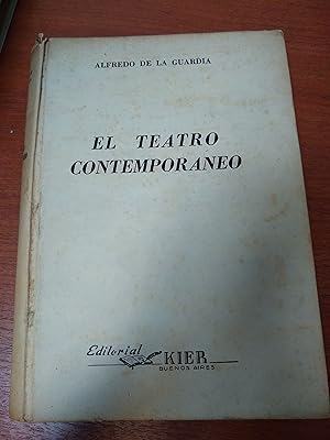 Bild des Verkufers fr El teatro contemporaneo zum Verkauf von Libros nicos