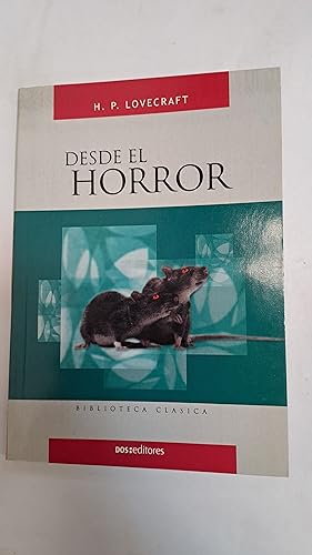 Immagine del venditore per Desde el horror venduto da Libros nicos