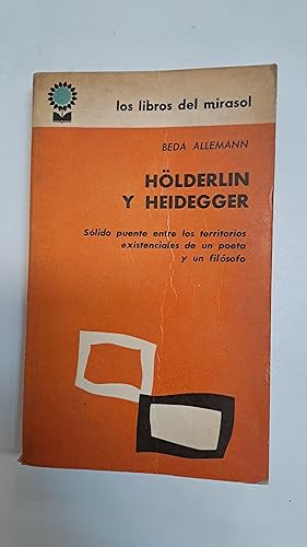 Immagine del venditore per Holderling y Heidegger venduto da Libros nicos