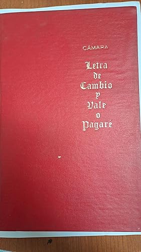 Seller image for Letra de cambio y vale o pagare for sale by Libros nicos
