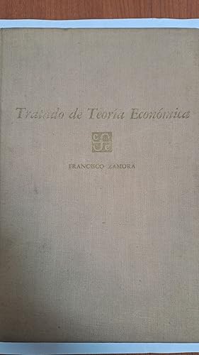 Seller image for Tratado de teoria economica for sale by Libros nicos