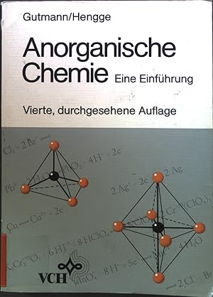 Imagen del vendedor de Anorganische Chemie : e. Einf. a la venta por books4less (Versandantiquariat Petra Gros GmbH & Co. KG)