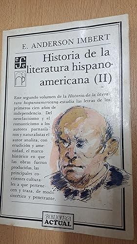 Seller image for Historia de la literatura hispanoamericana for sale by Libros nicos