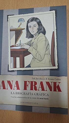 Bild des Verkufers fr Ana Frank la biogafia Grafica zum Verkauf von Libros nicos