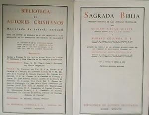 Seller image for Sagrada Biblia. Versin directa de las Lenguas Originales, Hebrea y Griega al Castellano. for sale by Librera y Editorial Renacimiento, S.A.
