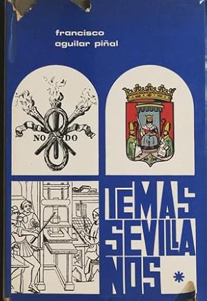 Image du vendeur pour Temas Sevillanos. mis en vente par Librera y Editorial Renacimiento, S.A.