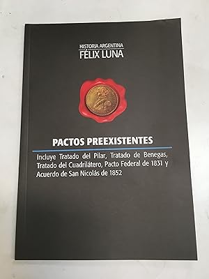 Immagine del venditore per Pactos Preexistentes venduto da Libros nicos