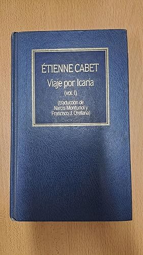 Seller image for Viaje por Icaria (vol 1) for sale by Libros nicos