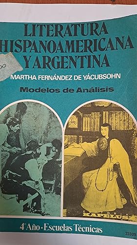 Seller image for Literatura Hispanoamericana y Argentina for sale by Libros nicos