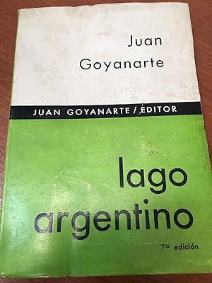 Seller image for Lago argentino for sale by Libros nicos