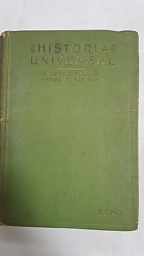 Seller image for Historia Universal, Roma for sale by Libros nicos