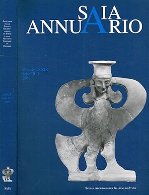 Bild des Verkufers fr Annuario della scuola archeologica di Atene e delle missioni italiane in Oriente. Volume LXXIX, serie III, n.1, 2001 zum Verkauf von Biblioteca di Babele