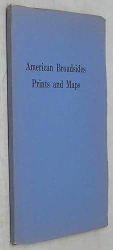 Immagine del venditore per American Broadsides, Prints and Maps venduto da Powell's Bookstores Chicago, ABAA