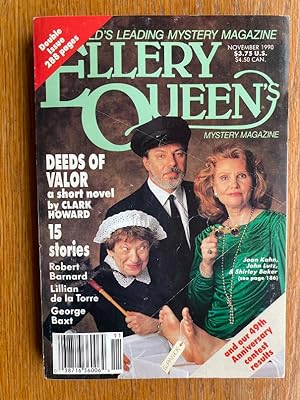 Image du vendeur pour Ellery Queen Mystery Magazine November 1990 mis en vente par Scene of the Crime, ABAC, IOBA