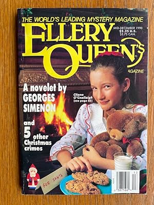 Imagen del vendedor de Ellery Queen Mystery Magazine Mid-December 1990 a la venta por Scene of the Crime, ABAC, IOBA