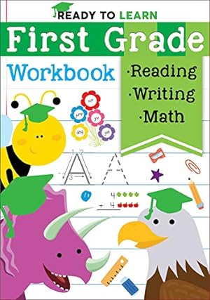 Seller image for Ready to Learn: First Grade Workbook: Fractions, Measurement, Telling Time, Descriptive Writing, Sight Words, and More! for sale by Reliant Bookstore