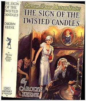 Nancy Drew Mystery Stories / The Sign of the Twisted Candles (1942 PRINTING)